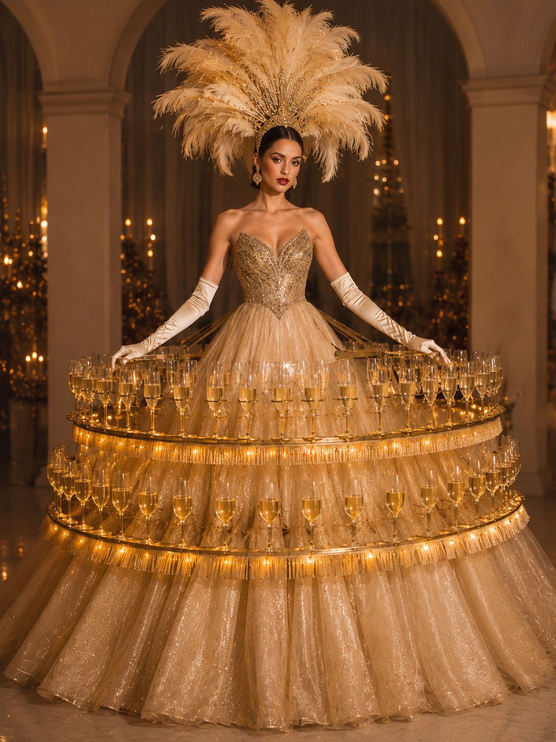 Champagne Skirt